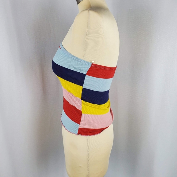 💥Just In💥Caution to the Wind Strapless Crop..M - Picture 2 of 5